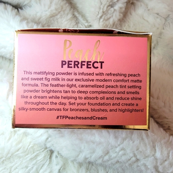 💥DISCONTINUED💥 Too Faced Peach Perfect Setting Powder NIB - Picture 6 of 8